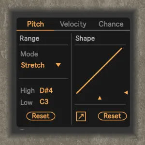 Range MIDI Transformer